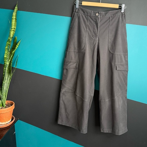 lululemon athletica Charcoal Wide Leg Jeans - Picture 2 of 14